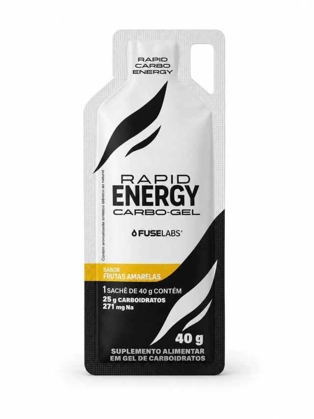 Rapid Energy Carbo-Gel Frutas Amarelas | Sachê 40g