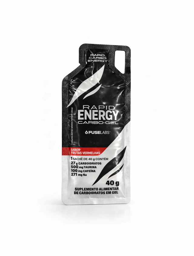 Rapid Energy Carbo-Gel Frutas Vermelhas | Sachê 40g